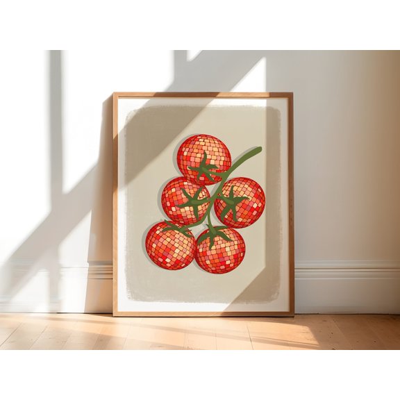 Pixel Art Trendy Aesthetic Design, Unframed Paper Print