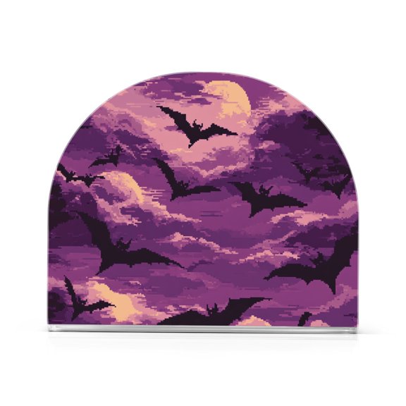 Pixel Bats Napkin Holders for Tables Napkin Stand Paper Holder Organizer Tabletop Tissue Box Dispenser
