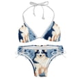 thumbnail image 1 of Pixel Dog Detachable Sponge Adjustable Strap Bikini Set Two-Pack, Great for All Scenes, One-Piece Swimsuits, Swim Suits, 1 of 6