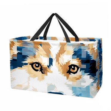 Foldable Picnic Basket Cooler Bag – Large Capacity Insulated Lunch Bag With Handle, Waterproof Oxford Cloth
