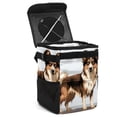thumbnail image 1 of Pixel Dog Mini Trash Can Car Garbage Can Car Trash Can Foldable with Lid Leak-Proof Hanging Storage Bag, 1 of 6