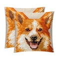 thumbnail image 1 of Pixel Dog Throw Pillow Covers Set of 2 for Chair Pillow Covers for Various Occasions - 16x16, 18x18, 20x20 Inches - Decorative Pillows Covers with Unique Patterns, 1 of 6