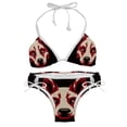 thumbnail image 1 of Pixel Dog Women's Swimsuit Bikini Set, Detachable Sponge, Adjustable Strap, 2-Pack, Swim Suits, 1 of 6