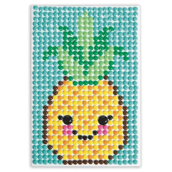 Pixel Dotz Pineapple Craft Kit (Pack of 12)