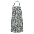 thumbnail image 1 of Pixel Gray Camo Digital Pattern Apron-Garden Aprons for Women with Pockets-Cotton Linen Waterproof Kitchen Cooking Gardening Aprons Adjustable for Kitchen,Cooking,BBQ and Salon 33x27 Inch, 1 of 7