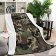 thumbnail image 1 of Pixel Gray Camo Digital Pattern Blanket,Comfortable Soft Flannel Throw Blanket,All Season,Warm Lightweight Blankets for Sofa Bed Couch Living Room Chair,40"x50", 1 of 4