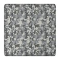 thumbnail image 1 of Pixel Gray Camo Digital Pattern Square Fitted Tablecloth with Elastic Edge,Square Table Cover,Washable Elastic Table Cover for Home Kitchen Party Decor 36"x36", 1 of 6