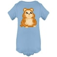 thumbnail image 1 of Pixel Hamster Bodysuit Infant -Image by Shutterstock,  Newborn, 1 of 2