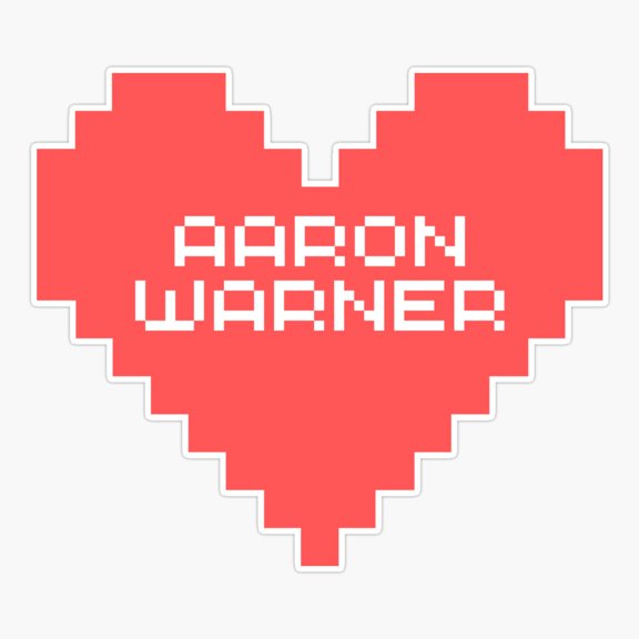 Pixel Heart Retro Game Love Sticker
