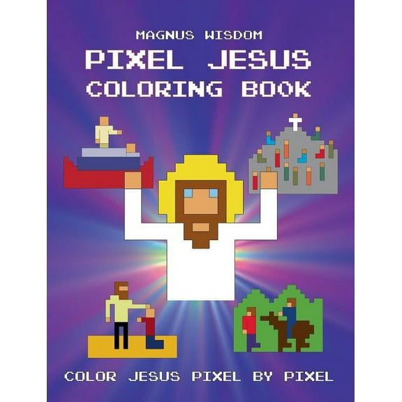 Pixel Jesus - Coloring Book (Paperback)