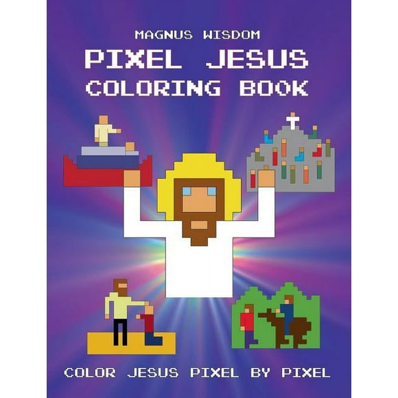 Pixel Jesus - Coloring Book (Paperback)