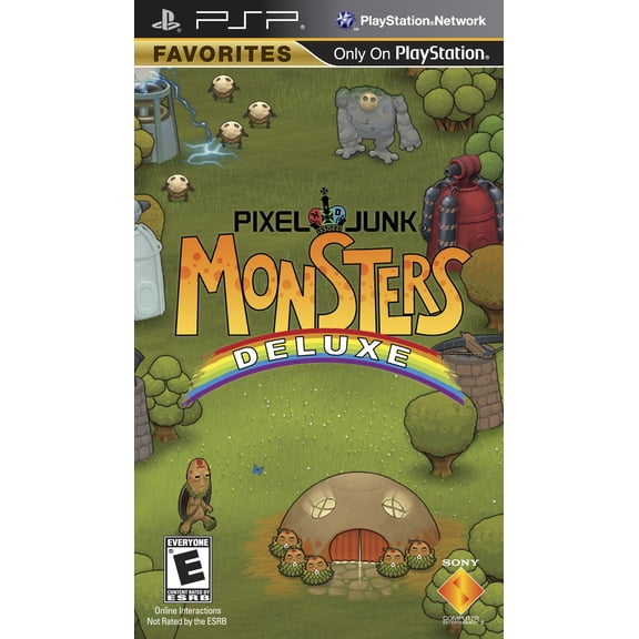 Pixel Junk Monsters Deluxe for Playstation PSP