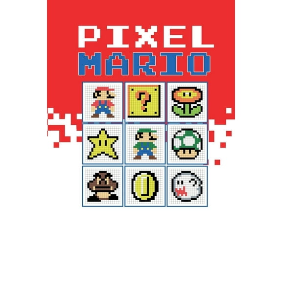 Pixel Mario, (Paperback)