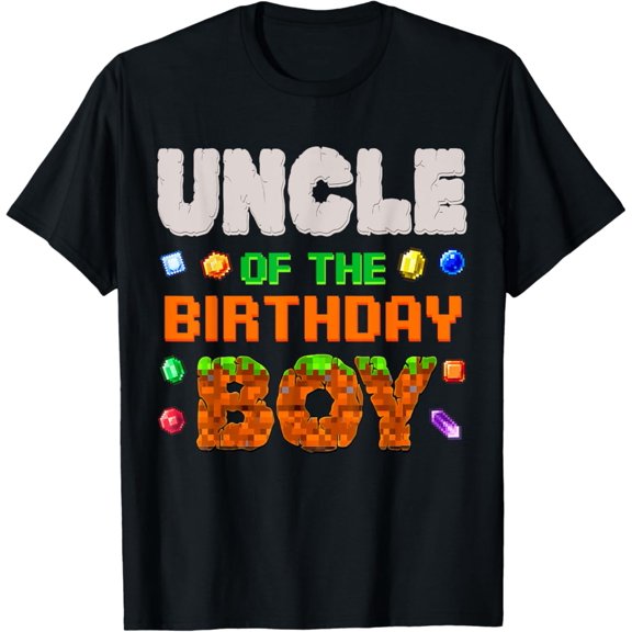 Pixel Number Gamer T-Shirt Vintage Tee -Birthday Gifts