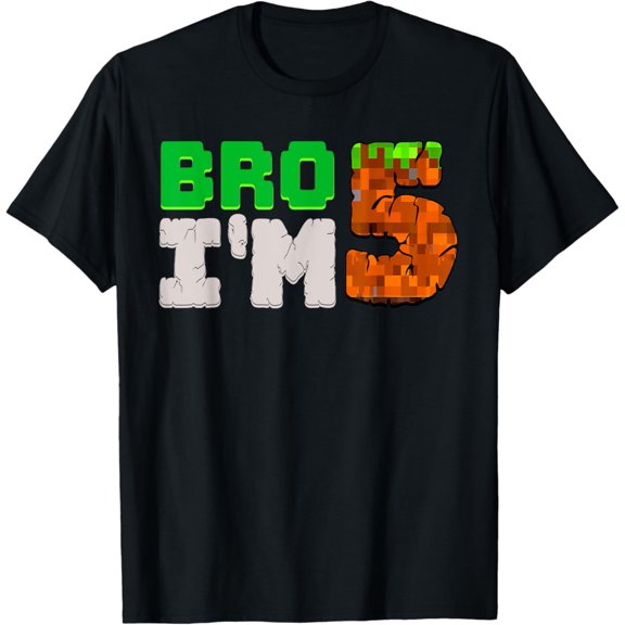 Pixel Number Unisex T-Shirt S-5XL - Best Birthday Gifts, Birthday Gift