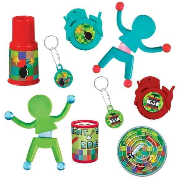 Pixel Party Mega Mix Party Favor Pack (48pcs)