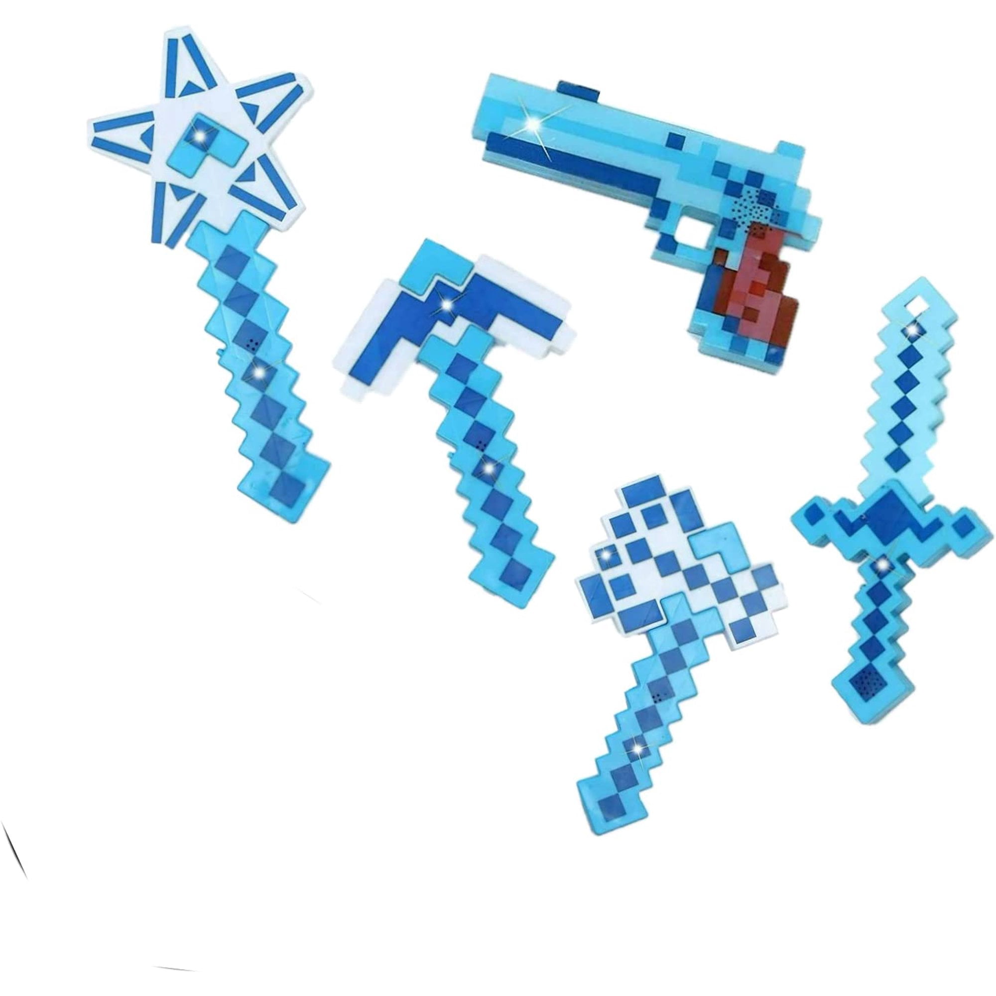No Button With Sound Hunson LED Pixel Sword - 24 Inch Flashing Light Up ...