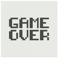 thumbnail image 1 of Pixel Video Game Over Text DIY Cookie Wall Craft Stencil - 5.5 Inch, 1 of 5