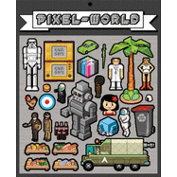 Pre-Owned Pixel World: Pixel Cities/Pixel People/Pixel Objects/Pixel Arts (Paperback 9781856693684) by "IdN"