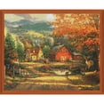 thumbnail image 1 of PixelHobby Country Roads Take Me Home Kit & Frame Mosaic Art Kit, 1 of 1