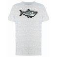 thumbnail image 1 of Pixelated Grey Shark Tee Men's -Image by Shutterstock, 1 of 2