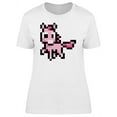 thumbnail image 1 of Pixelated Pink Baby Horse Tee Women's -Image by Shutterstock, 1 of 2