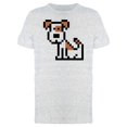 thumbnail image 1 of Pixelated Puppy Tee Men's -Image by Shutterstock, 1 of 1