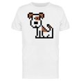 thumbnail image 1 of Pixelated Puppy Tee Men's -Image by Shutterstock, 1 of 2