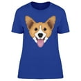 thumbnail image 1 of Pixeled Corgi T-Shirt Women -Image by Shutterstock, Female XX-Large, 1 of 2