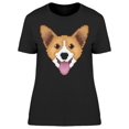 thumbnail image 1 of Pixeled Corgi T-Shirt Women -Image by Shutterstock, Female x-Large, 1 of 2