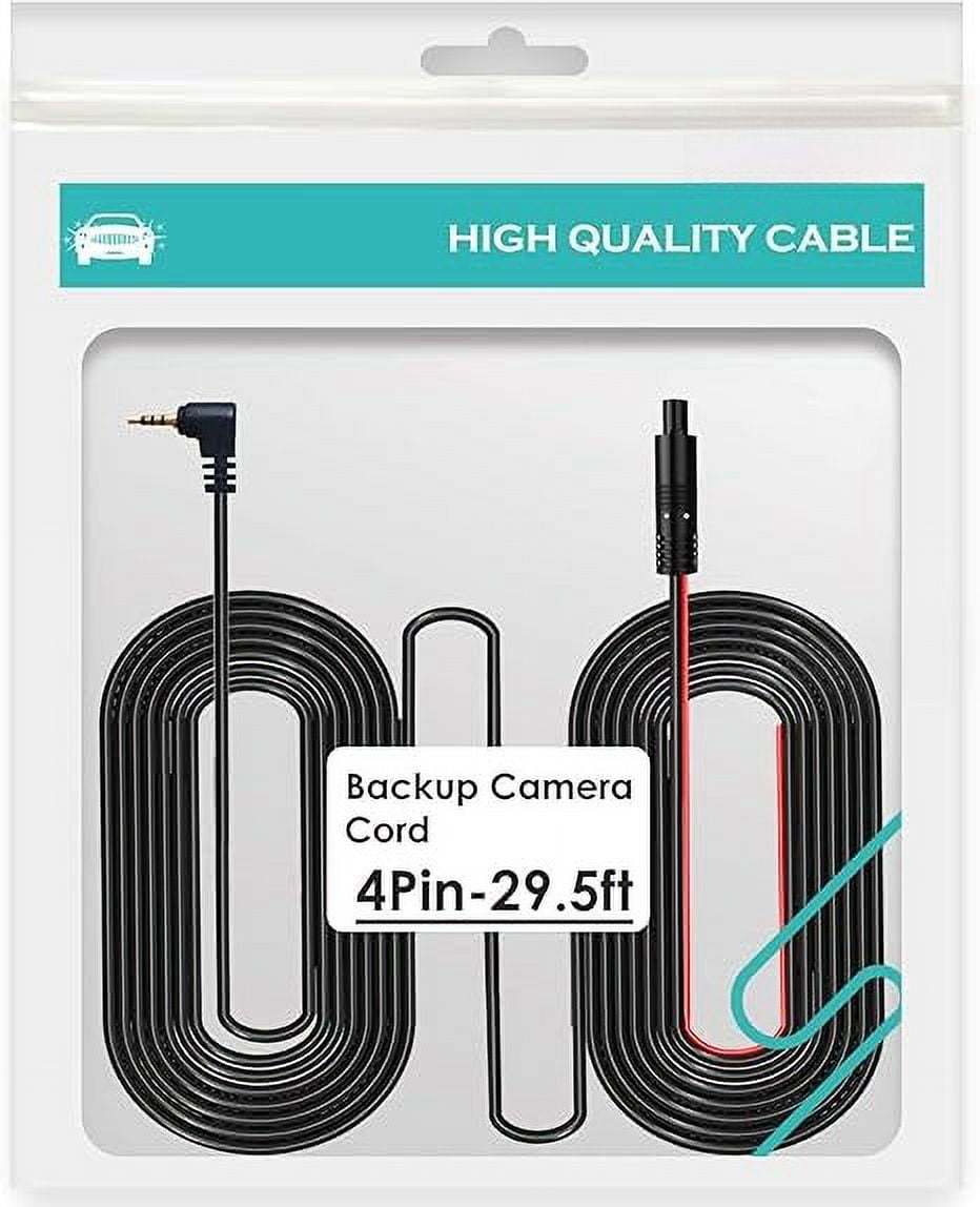 Jadeshay Cavo Di Prolunga Per Dash Cam 2.5 Metri 4 Pin – Per Telecamera Posteriore Auto, Camper, Furgone (12V-24V)