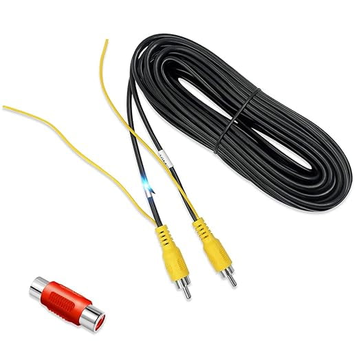 Pixelman Backup Camera Video Cable,32ft Double Shielded Car Rear View ...