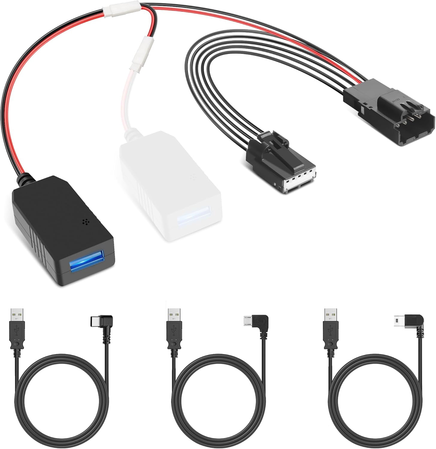 Pixelman DashCam Power Adapter5P TypeF)Compatible with Select Ford Mach ...
