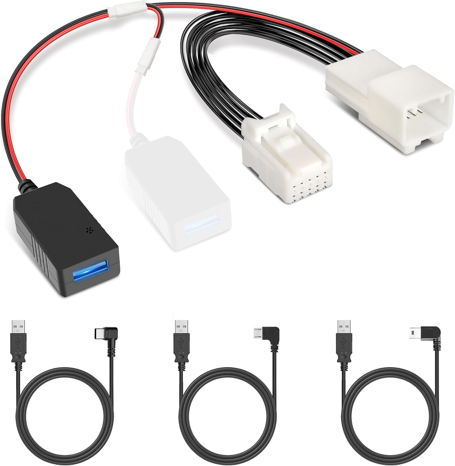 Pixelman Dashcam Power Adapter10P TypeH)Compatible with Select Kia 