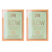 Pixi GLOW Brightening Infusion Sheet Mask for Dull Skin, 0.8 oz - 2 Pack