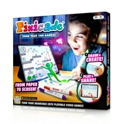 Pixicade Draw Your Own Video Game Creator Kit for Kids Ages 6+ Turn Hand-Drawn Art into Playable Games