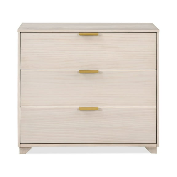 Pixie 3 Drawer Dresser in Washed Natural