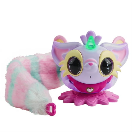 Pixie Belles - Layla (Purple) - Interactive Electronic Pet with Bonus Tail