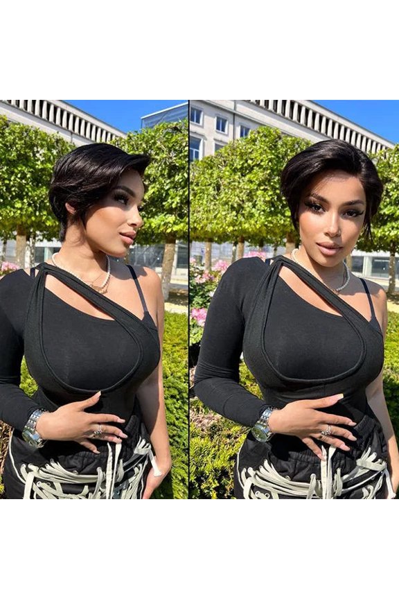 Pixie Cut Minimalist HD Lace Glueless Wig Pre-Cut Lace