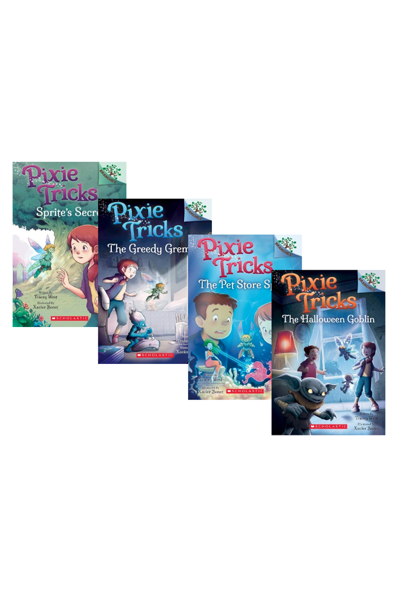 Pixie Tricks, A Branches Set: Sprite's Secret; The Greedy Gremlin; The Pet Store Sprite; The Halloween Goblin by Tracey West (Paperback)