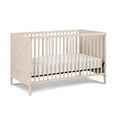 thumbnail image 1 of Suite Bebe Pixie Zen 3-in-1 Convertible Baby Wooden Crib With Round Spindles, in Washed Natural, 1 of 7