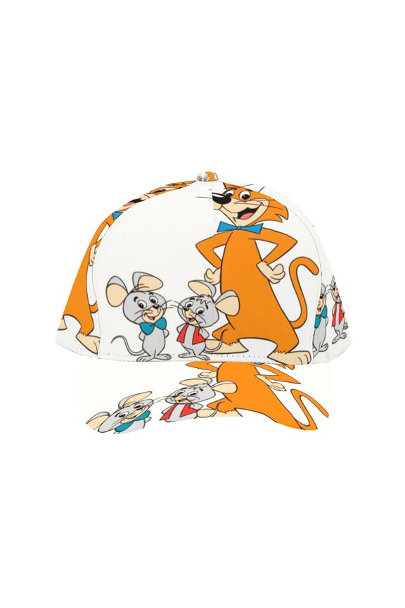 Pixie and Dixie and Mr. Jinks-theme Baseball Cap For Men, Women & Kids, Classic Flat Brim Hat Hip Hop Trucker Hat Adjustable Snapback Hat