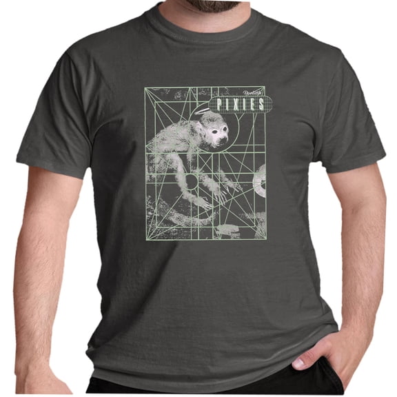 Pixies Doolittle Alternative Rock Band Album Cover Monkey Grid T-shirt