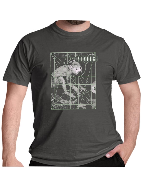 Pixies Doolittle Alternative Rock Band Album Cover Monkey Grid T-shirt