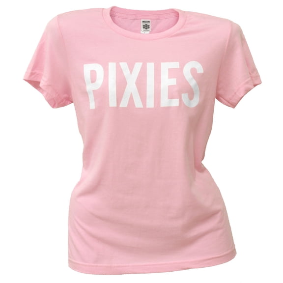 Pixies Women's Juniors Block Logo Short Sleeve T Shirt