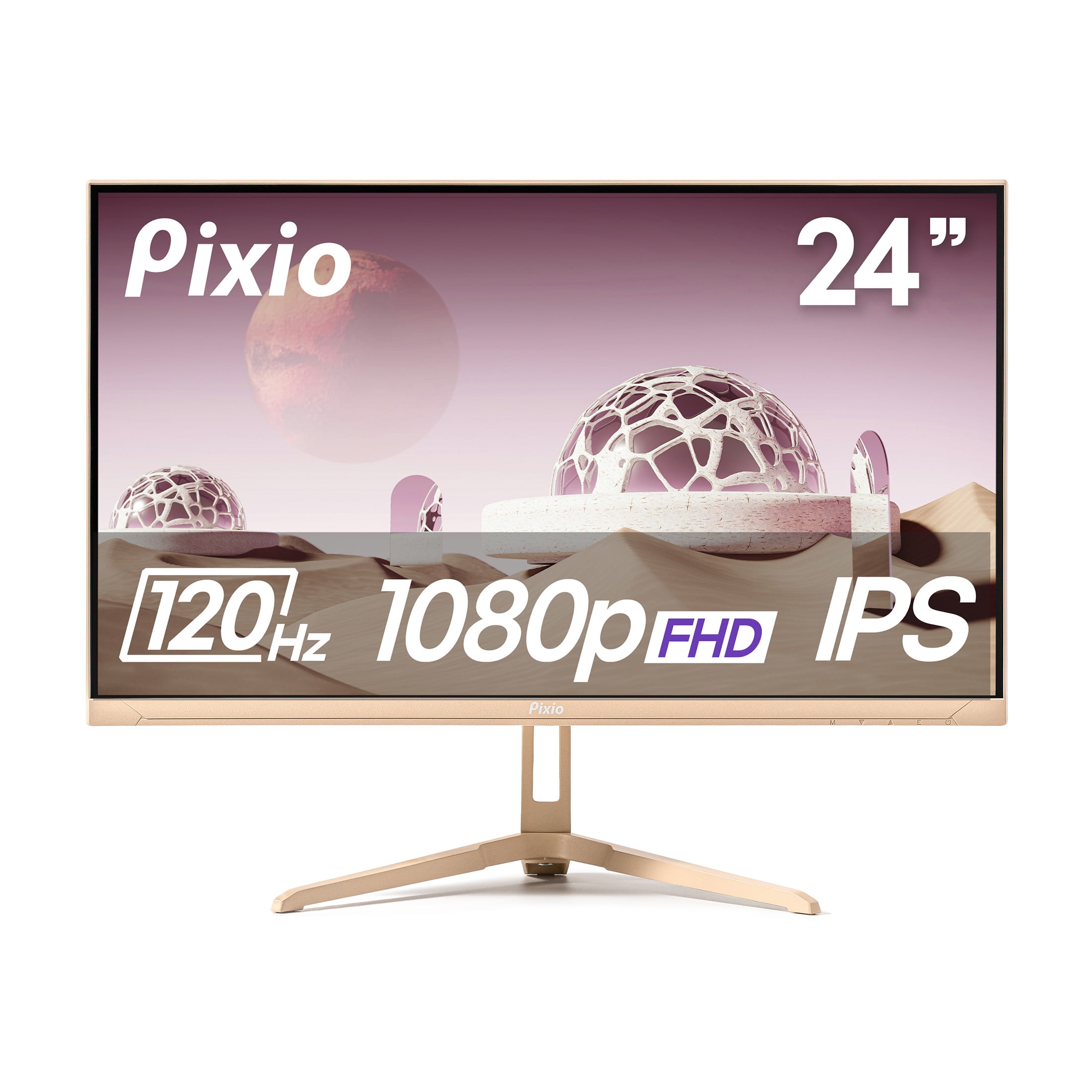 Pixio PX246 Wave White 24 inch 120Hz Refresh Rate FHD 1080p