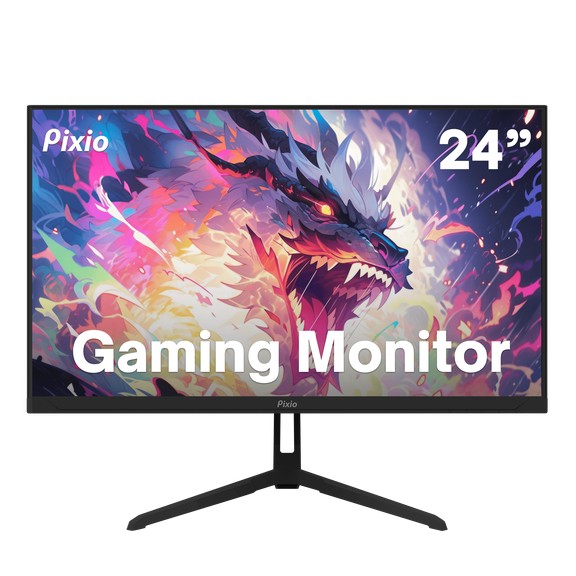 Pixio PX248 Wave 24" Fast IPS FHD 1920 x 1080 200Hz Refresh Rate 1ms GTG Response Time Adaptive Sync Gaming Monitor