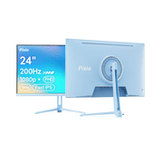 Pixio PX248 Wave Blue 24 Fast IPS FHD 1920 x 1080 200Hz Refresh Rate 1ms GTG Response Time Adaptive Sync Blue Gaming Monitor