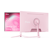 Pixio PX275 Wave Pink 27 inch 100Hz Refresh Rate QHD 1440p Resolution IPS Panel 1ms MPRT Response Time Gaming Monitor with Adaptive Sync