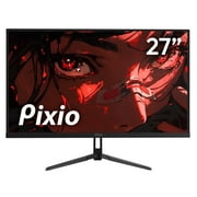 Pixio PX278 Wave 27 inch 180Hz Refresh Rate QHD 1440p Resolution Fast IPS Panel 1ms GTG Response Time Gaming Monitor with Adaptive Sync